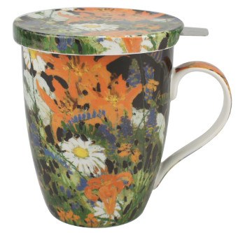 Tom Thomson “Marguerites” Tea Mug with Infuser